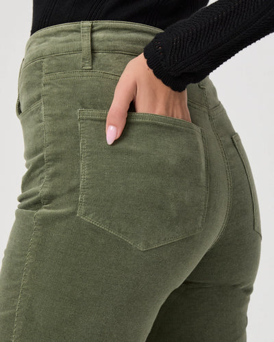 Courtney Flare Pant in Aloe Corduroy