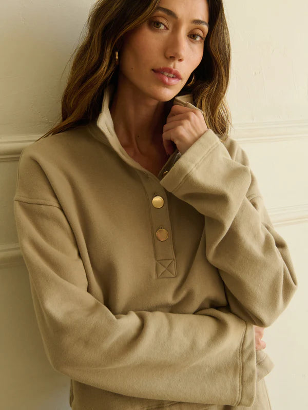 Franz Sweatshirt in Vintage Khaki