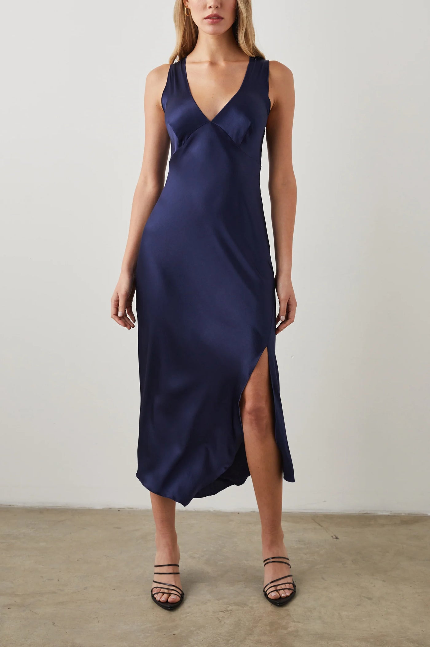 Monique Dress in Navy