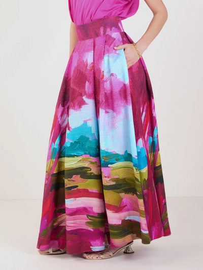 Milly Skirt in Bellamy Sunset