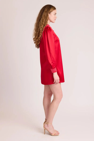 Normandy Dress in Lipstick