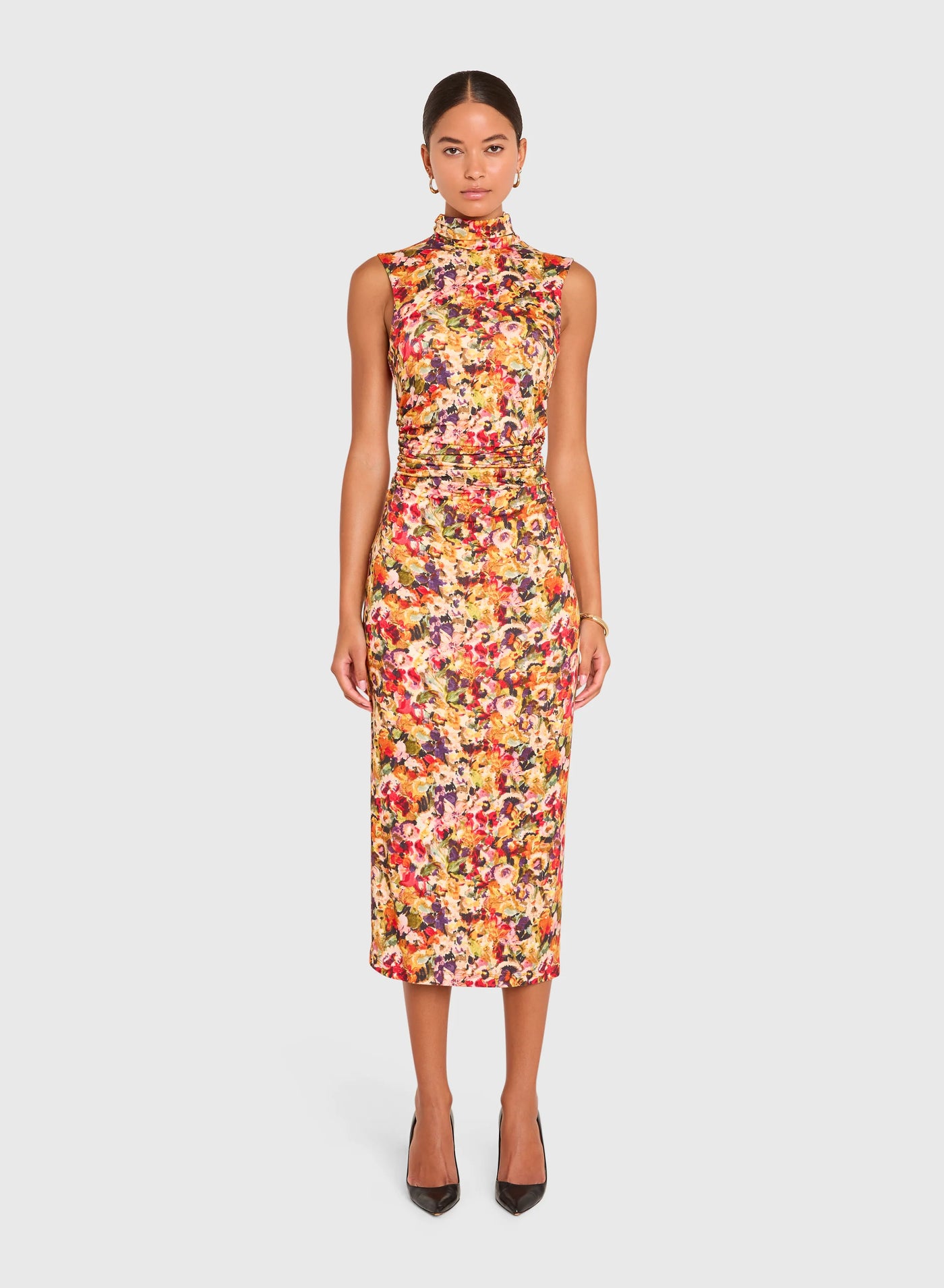 Damira Dress in Potpourri Print