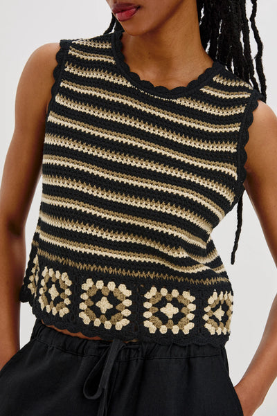 Hazel Top in Milos Crochet