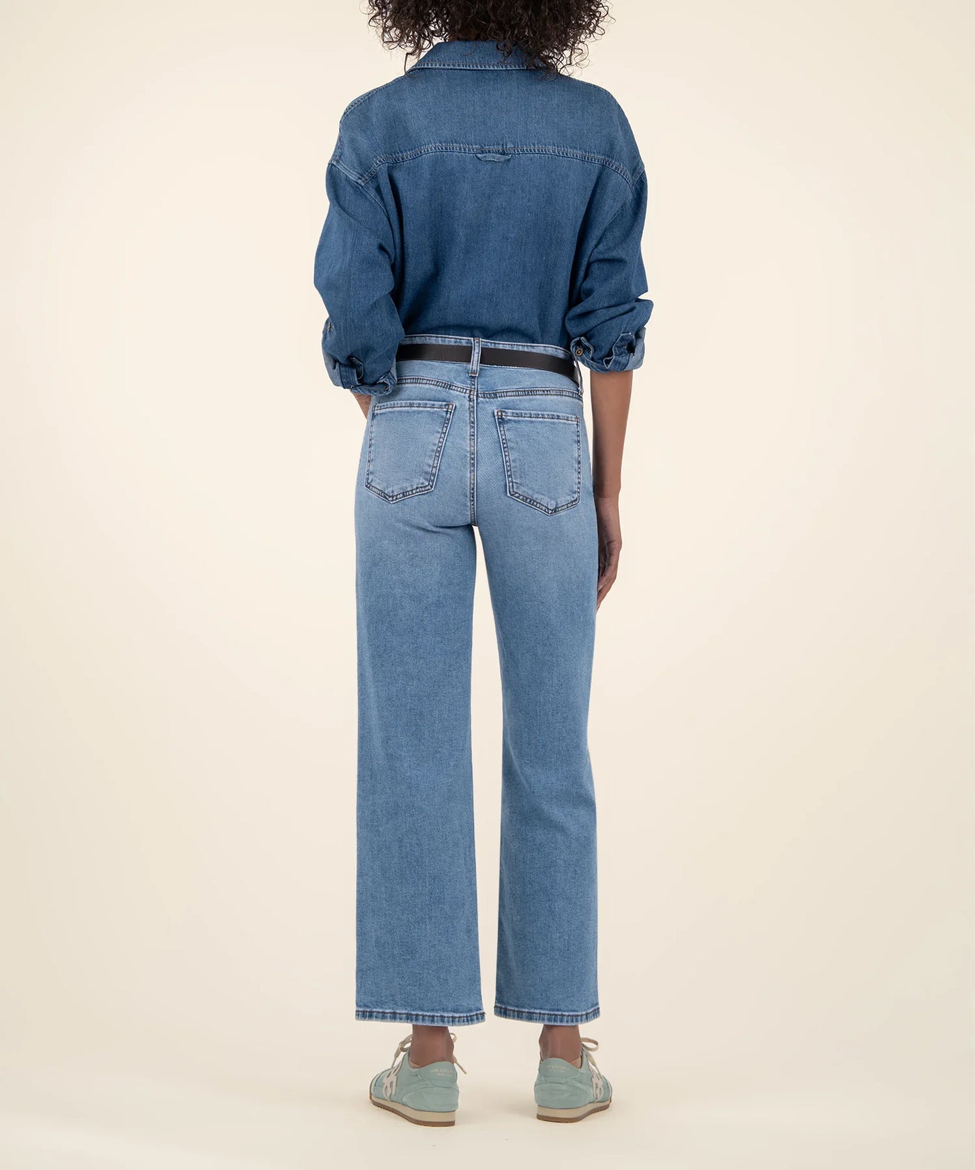 Charlotte High Rise Wide Leg in Incontestable