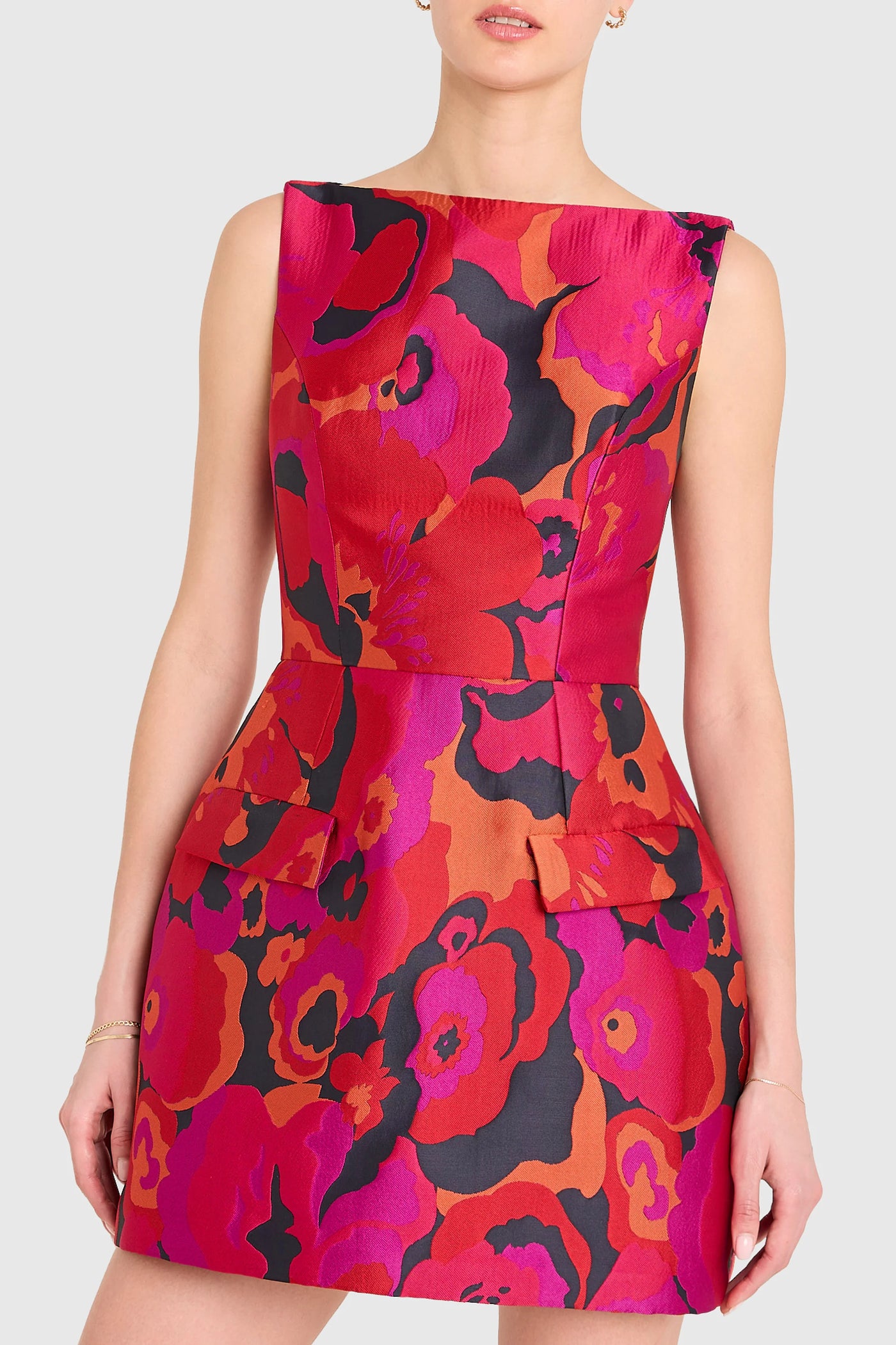 Banco Dress in Pink Multi