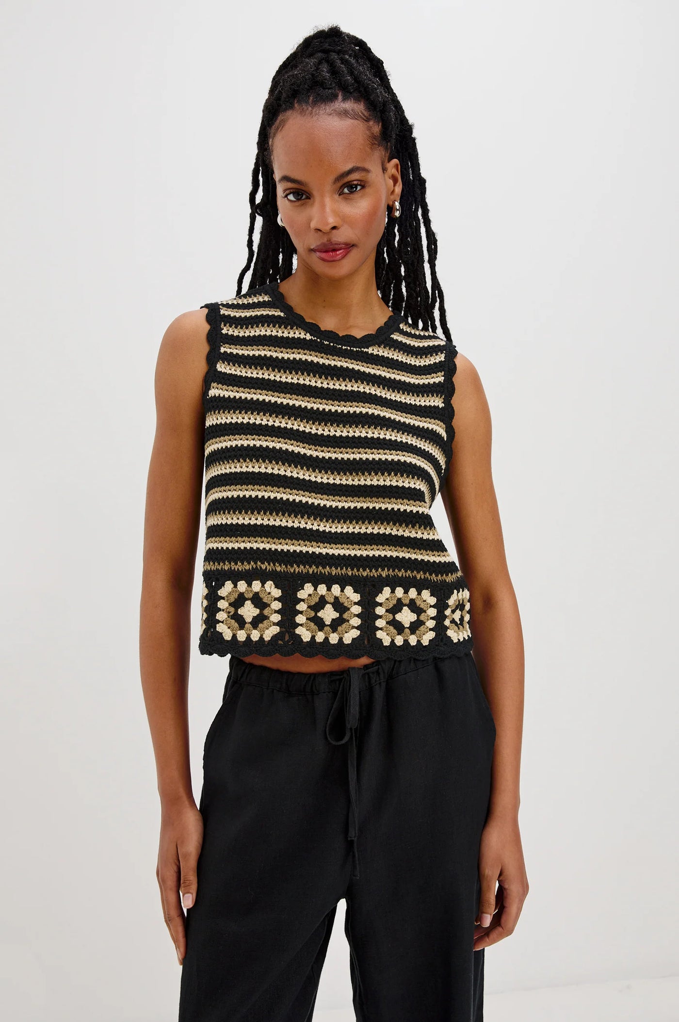 Hazel Top in Milos Crochet