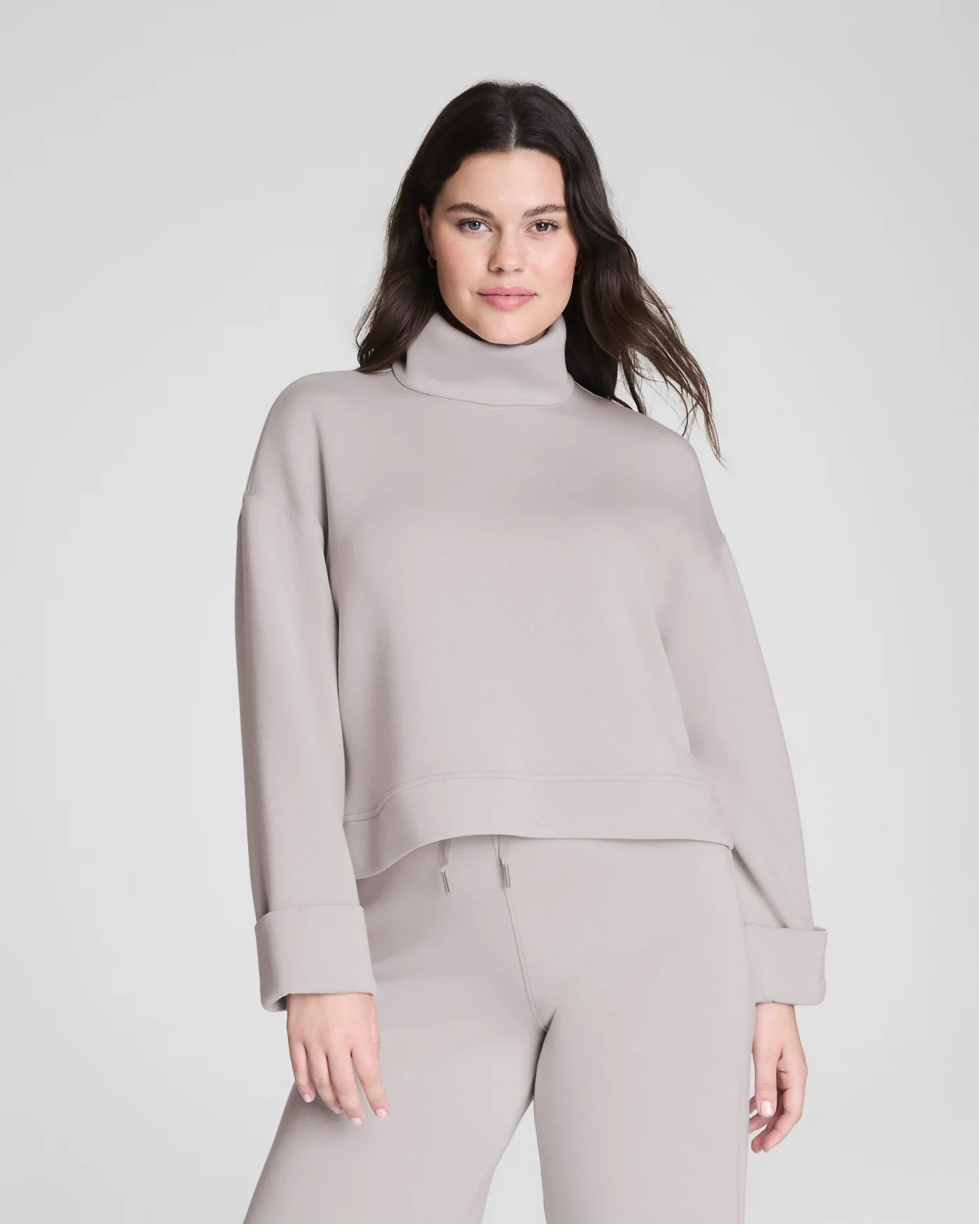 AirEssentials Turtleneck in French Grey
