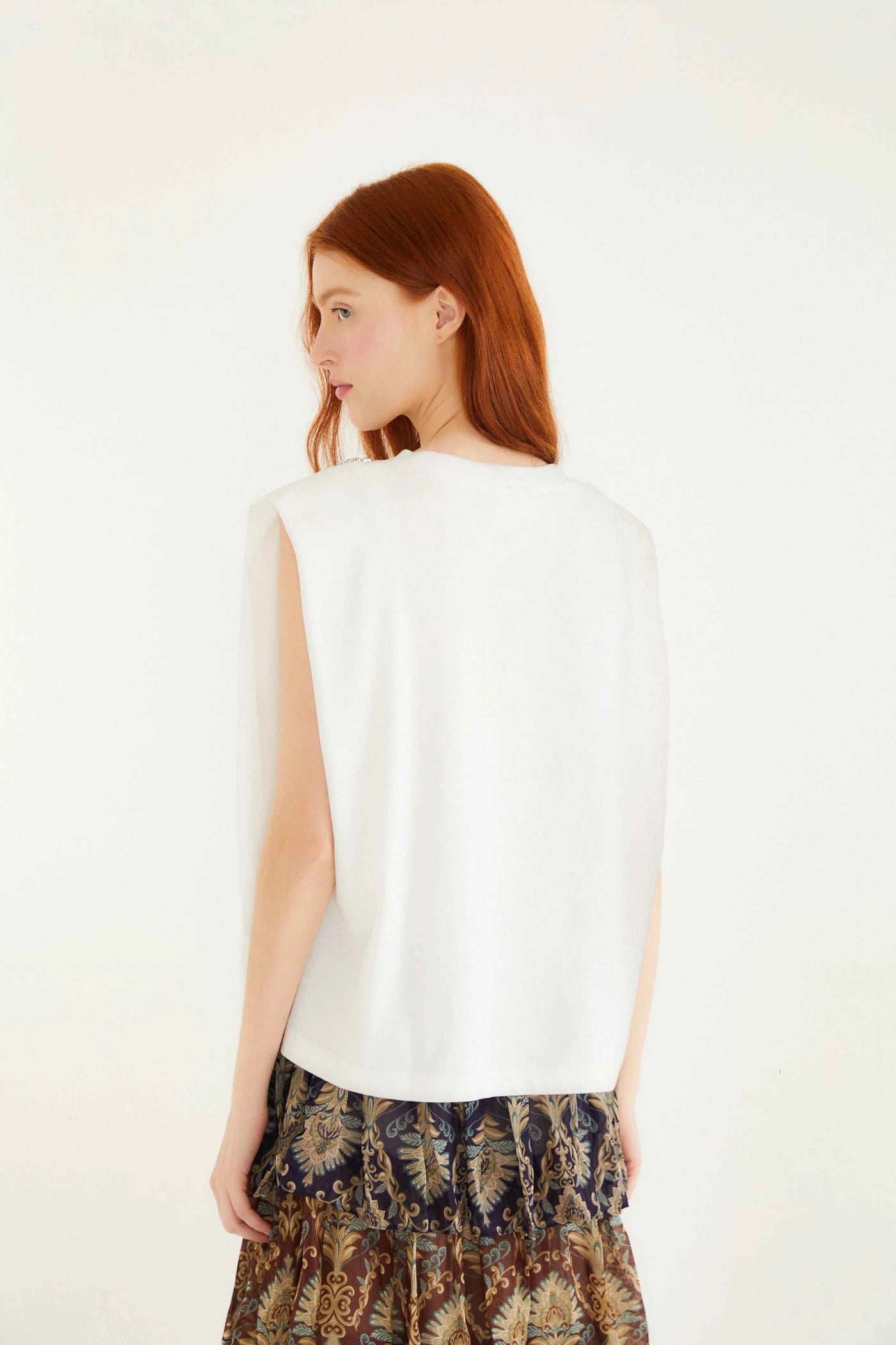 Sparkling Tee in Off-White