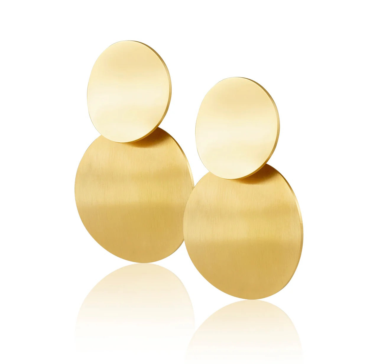 Leona Drop Earrings in Gold