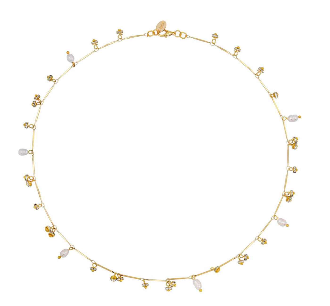 Dancing Disco Necklace in Gold