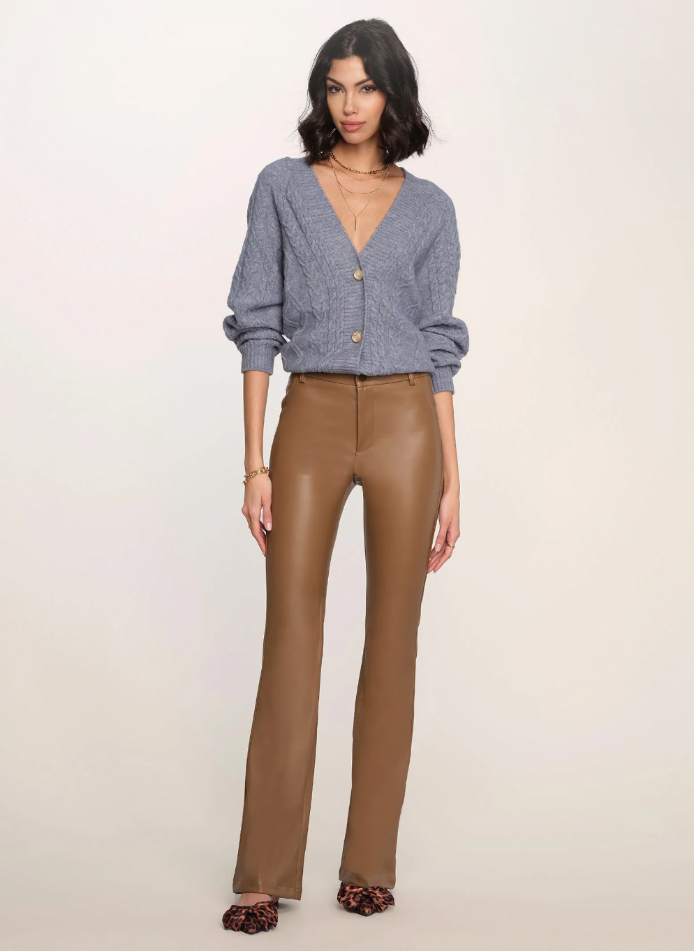 Faye Pant in Birch