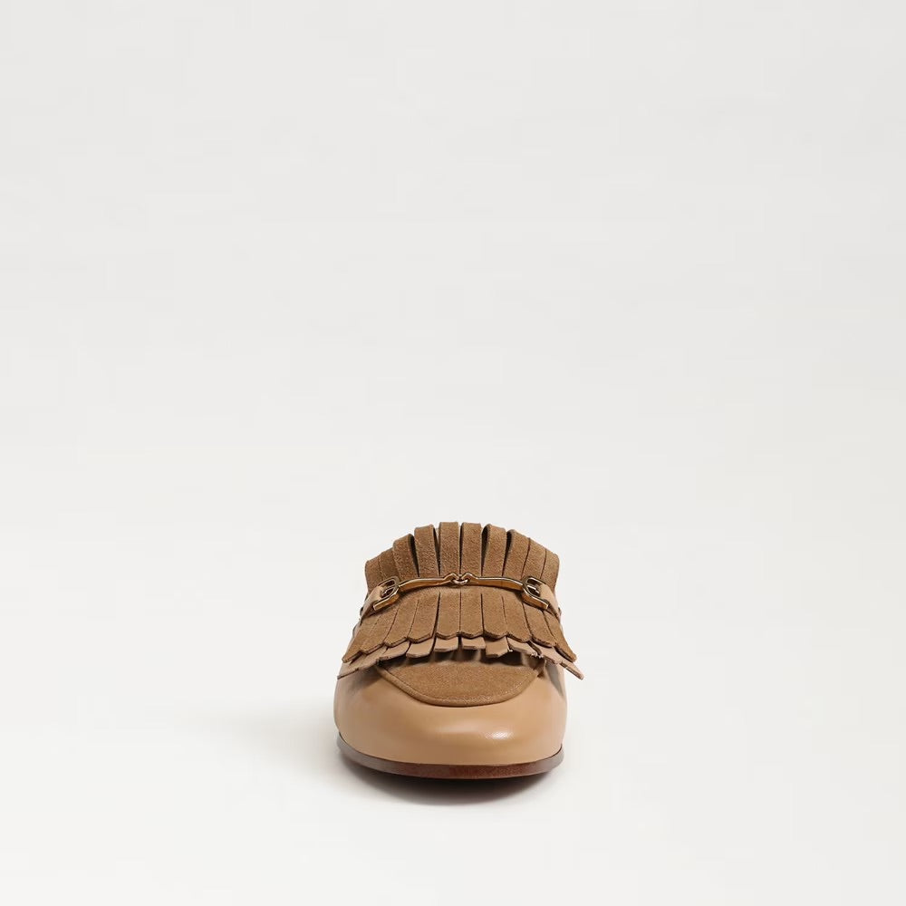 Lainey Bit Mule in French Sand Leather