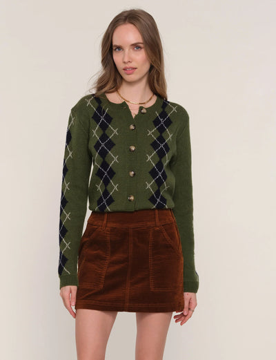 Elaine Skirt in Saddle