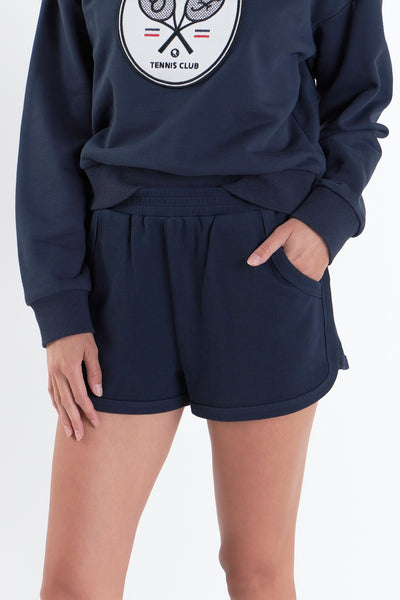 Dolphin Shorts in Navy