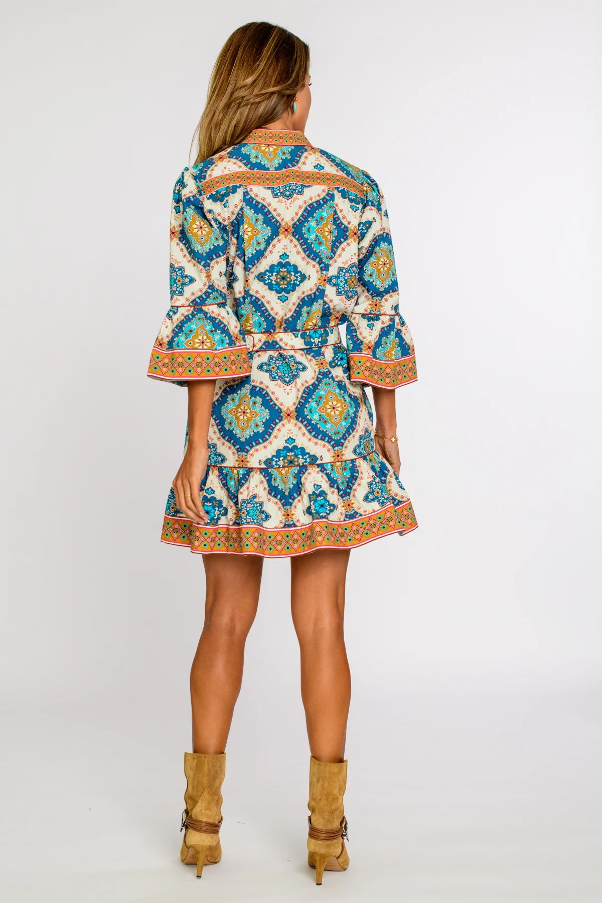 Frances Dress in Patchwork