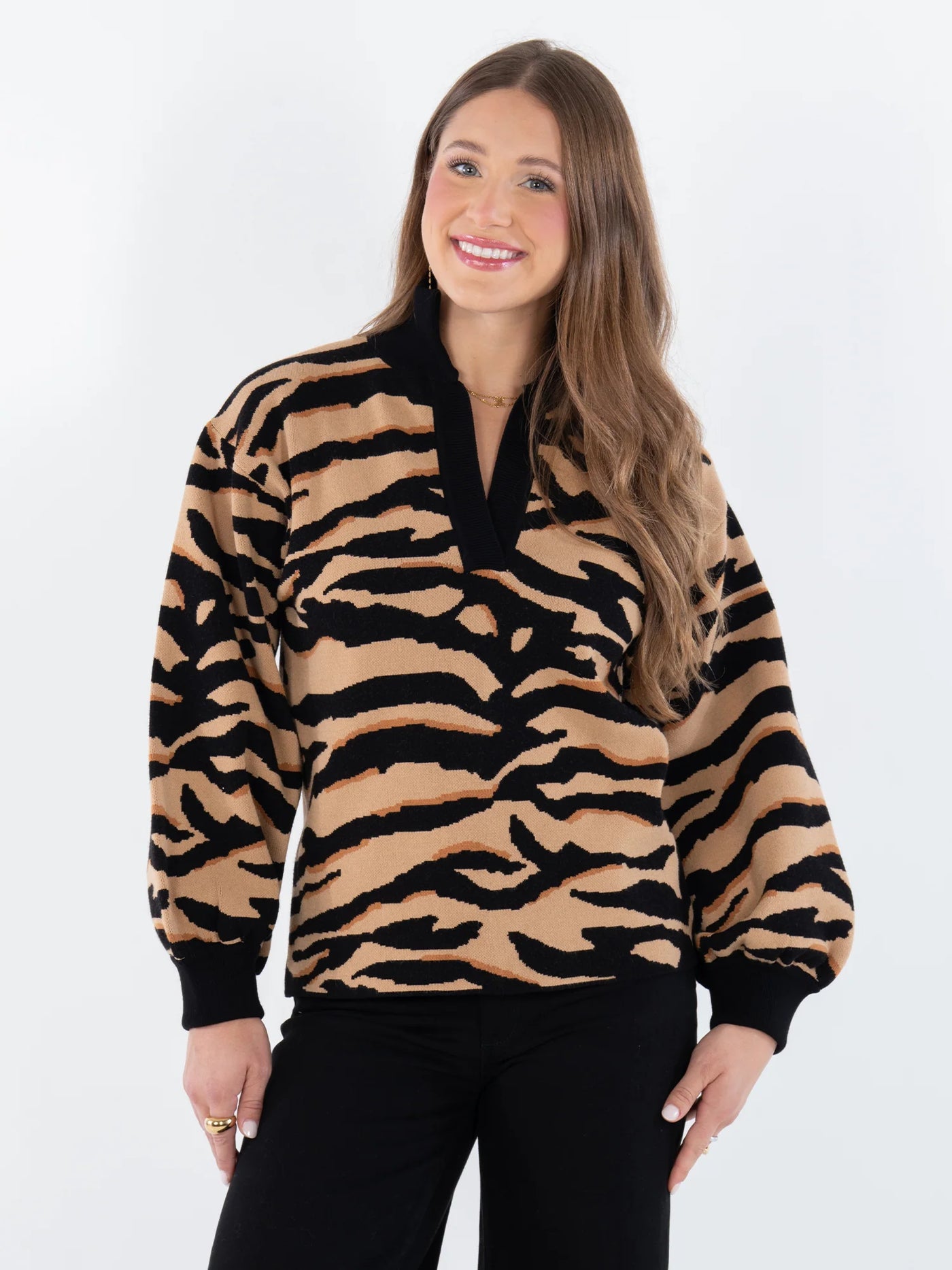 Lolli Sweater in Tiger