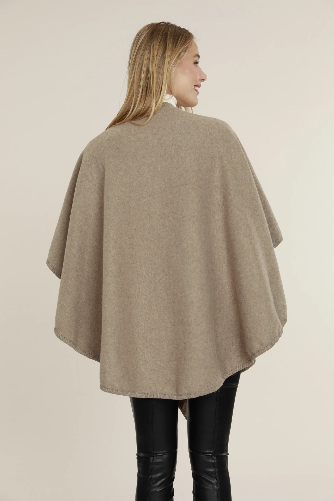 Knit Wrap in Taupe