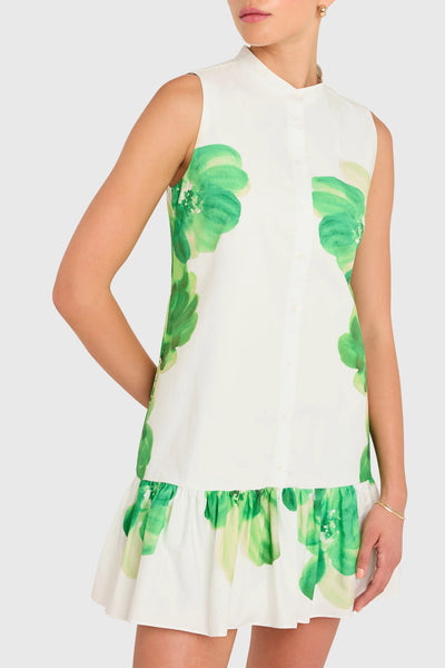Carol Dress in Sendai Print