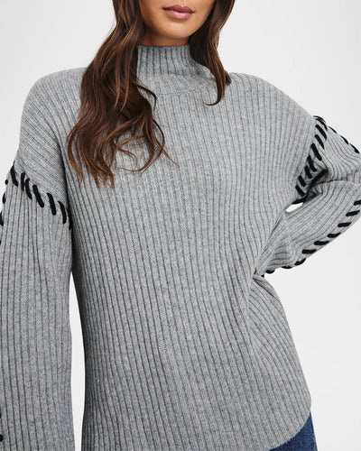 Liam Sweater in Heather Grey