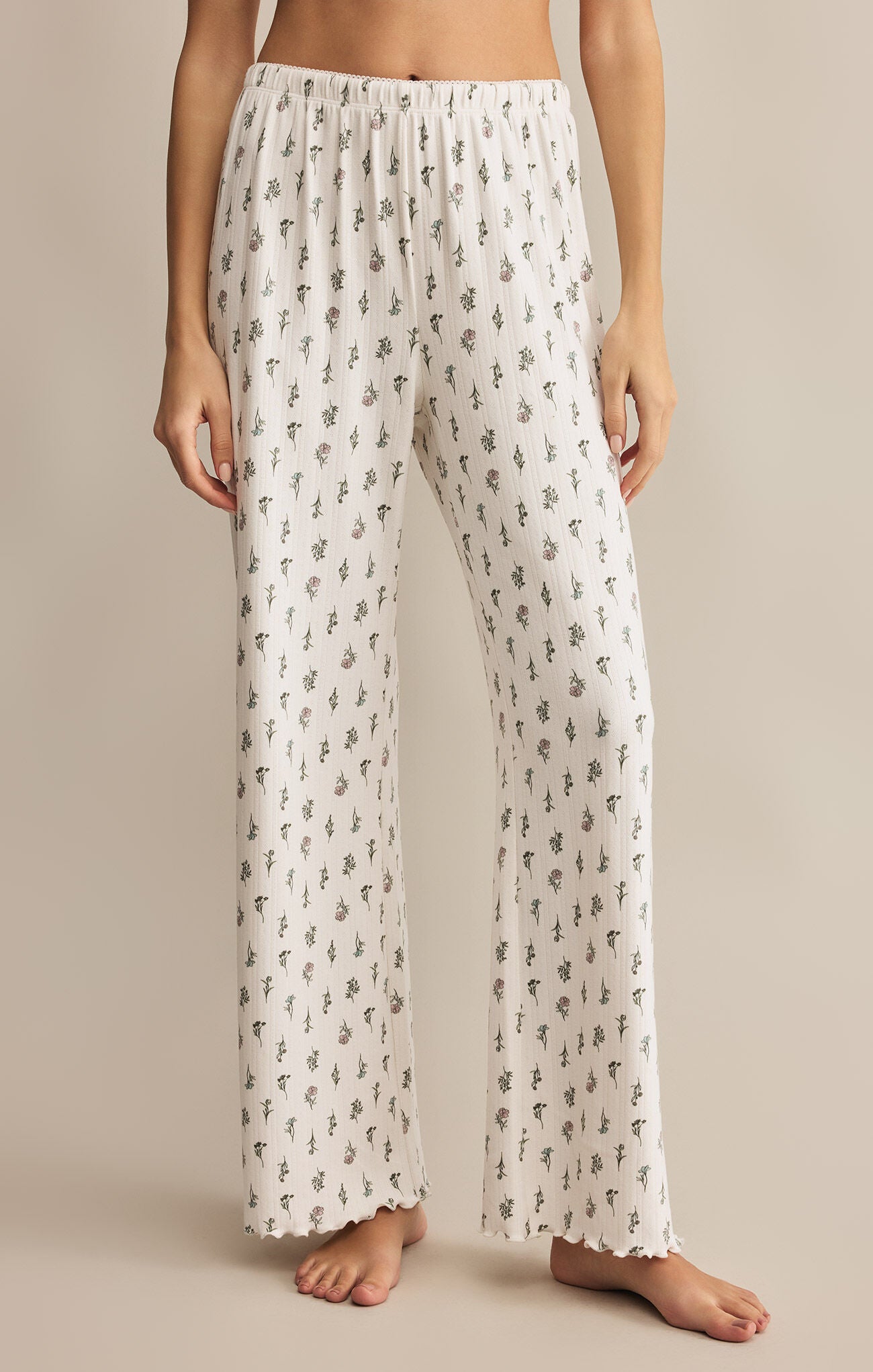 Montana Floral Top in Crystal