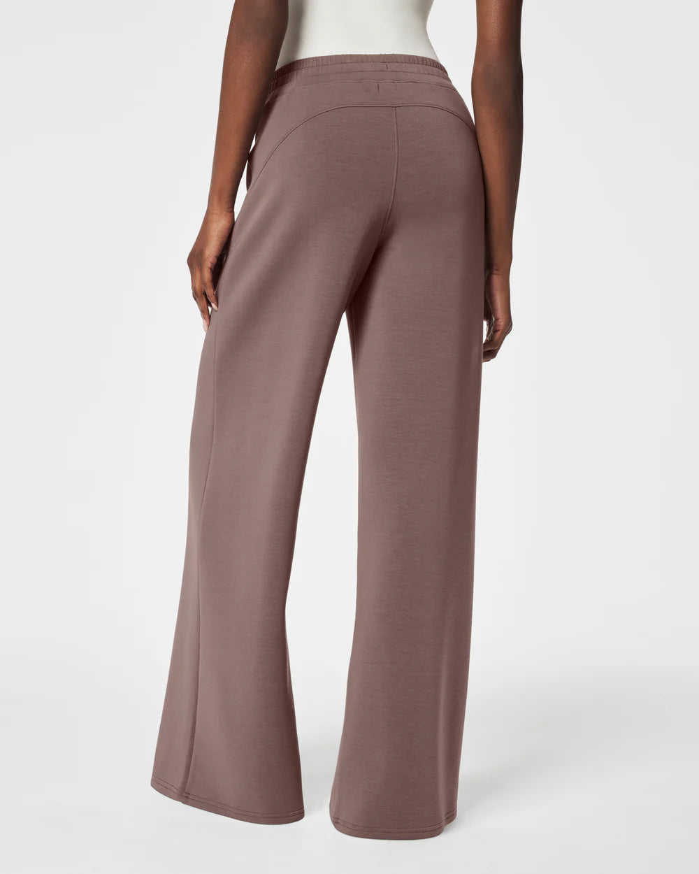 Air Essentials Wide Leg Pant in Smoke