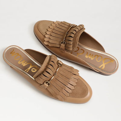 Lainey Bit Mule in French Sand Leather