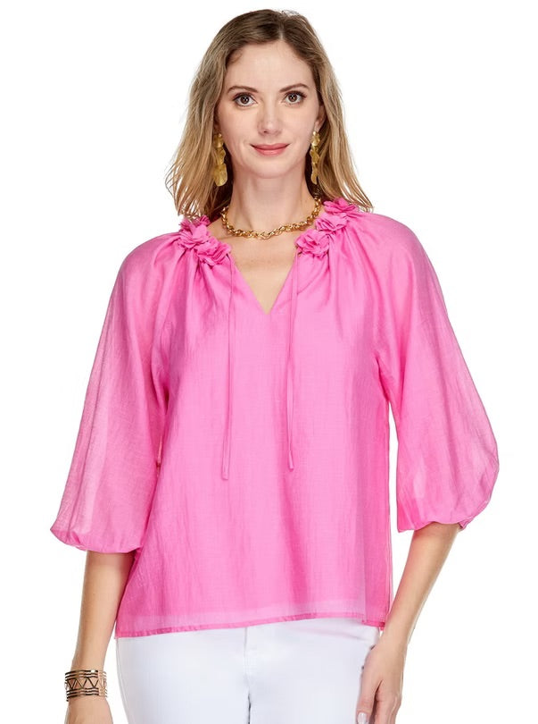 Lily Blouse in Pink