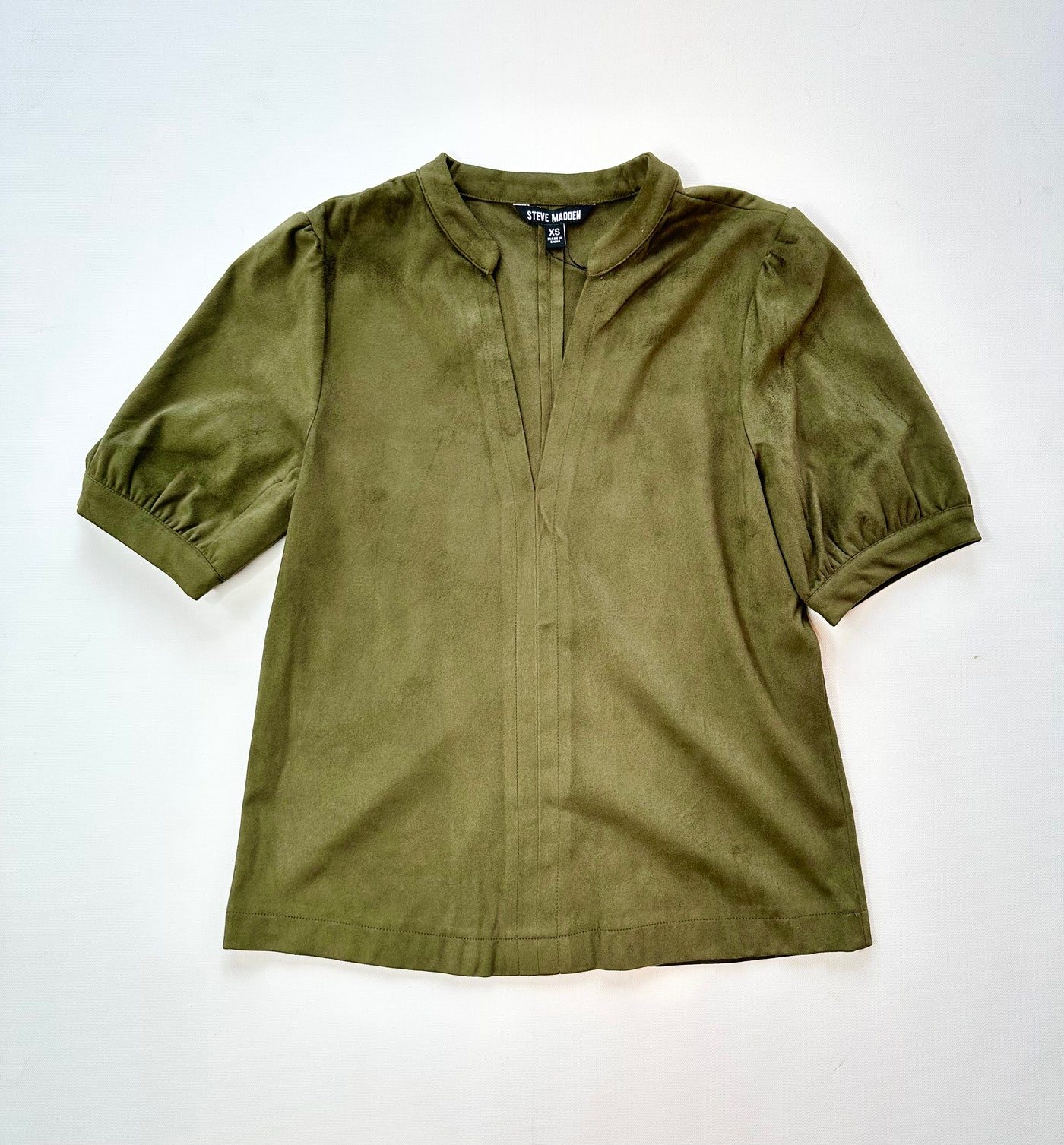 Jane Top in Olive Night