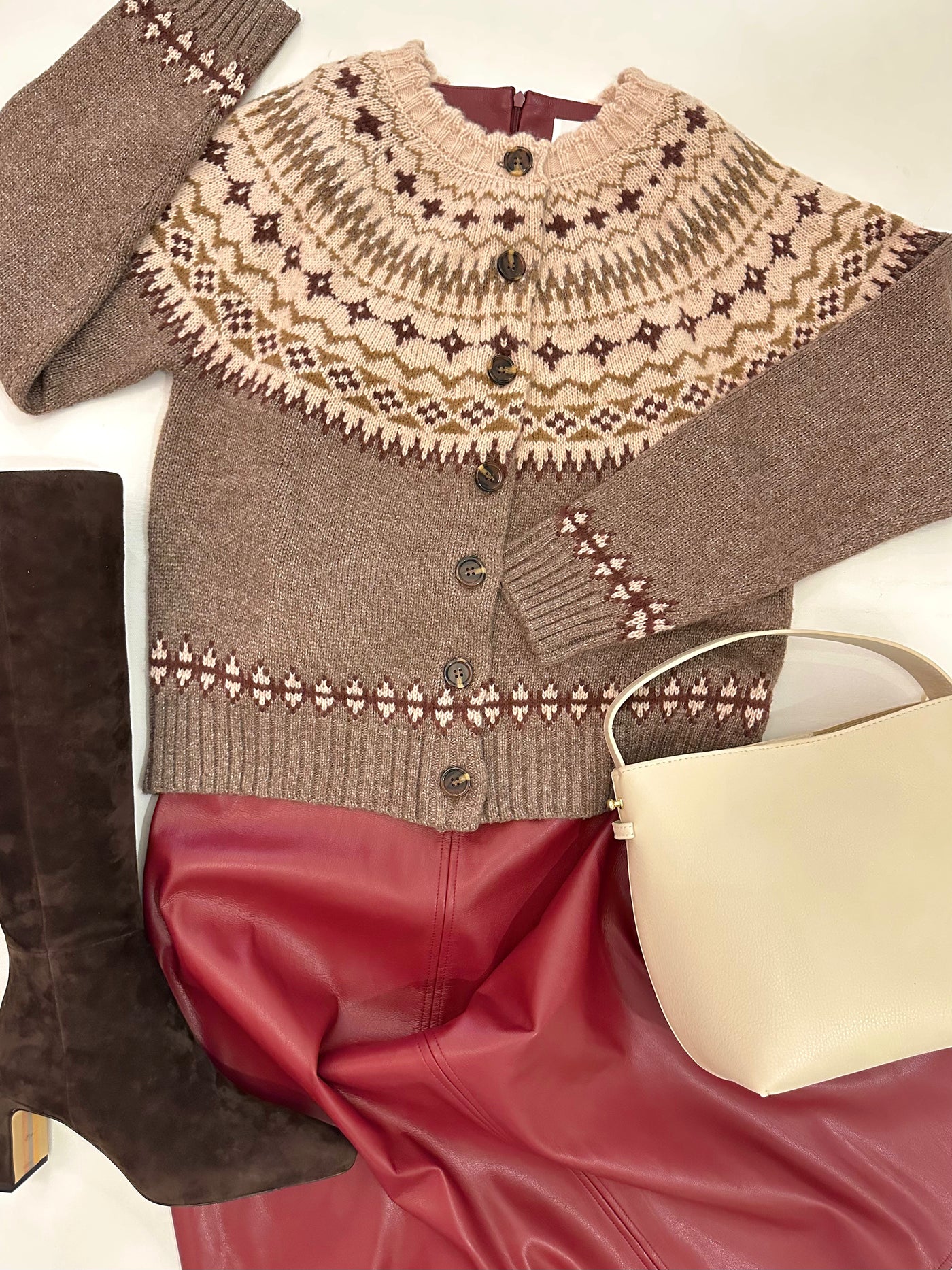 Sunny Cardigan in Cocoa Mustard