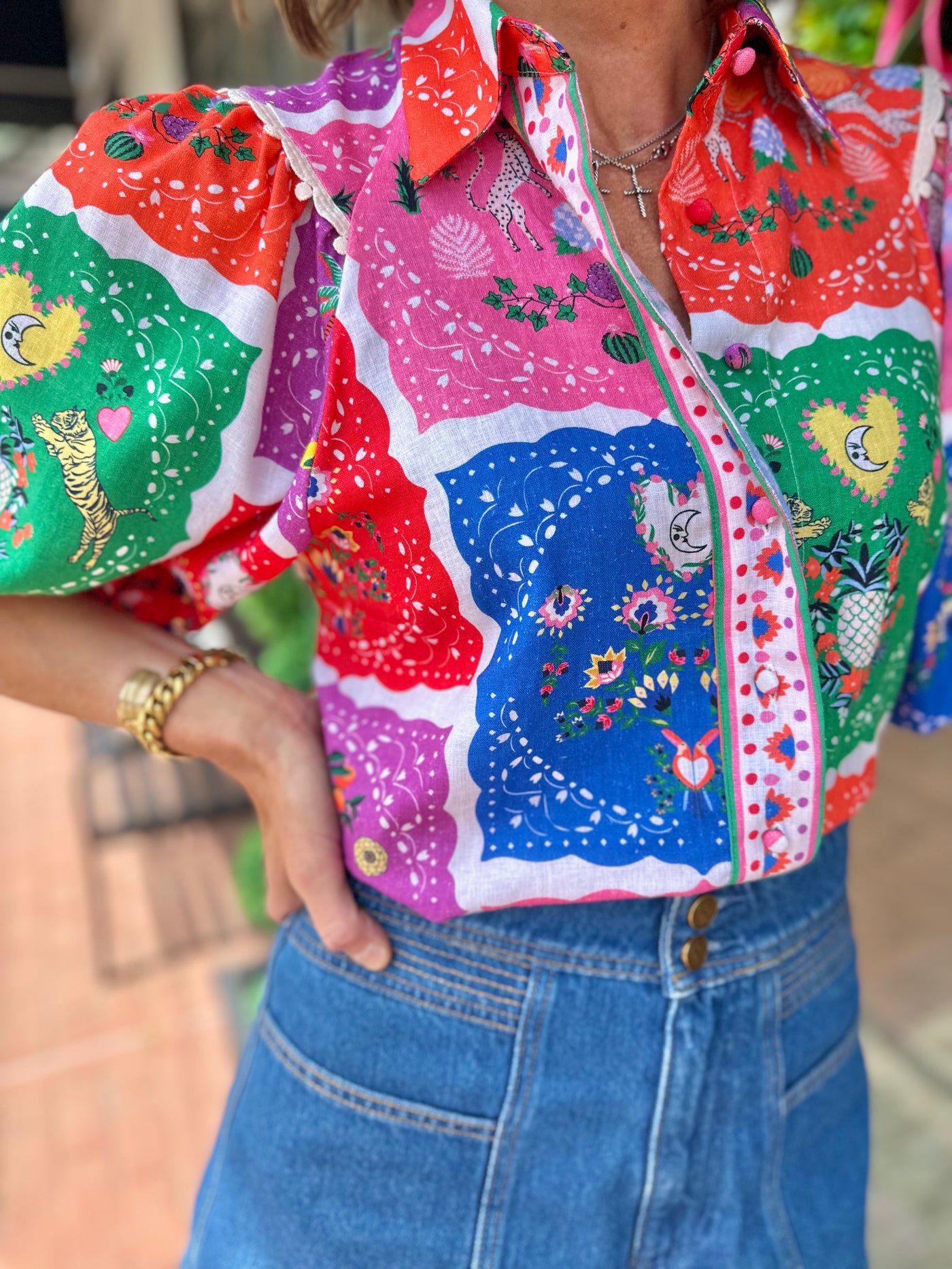 Edie Top in Multi