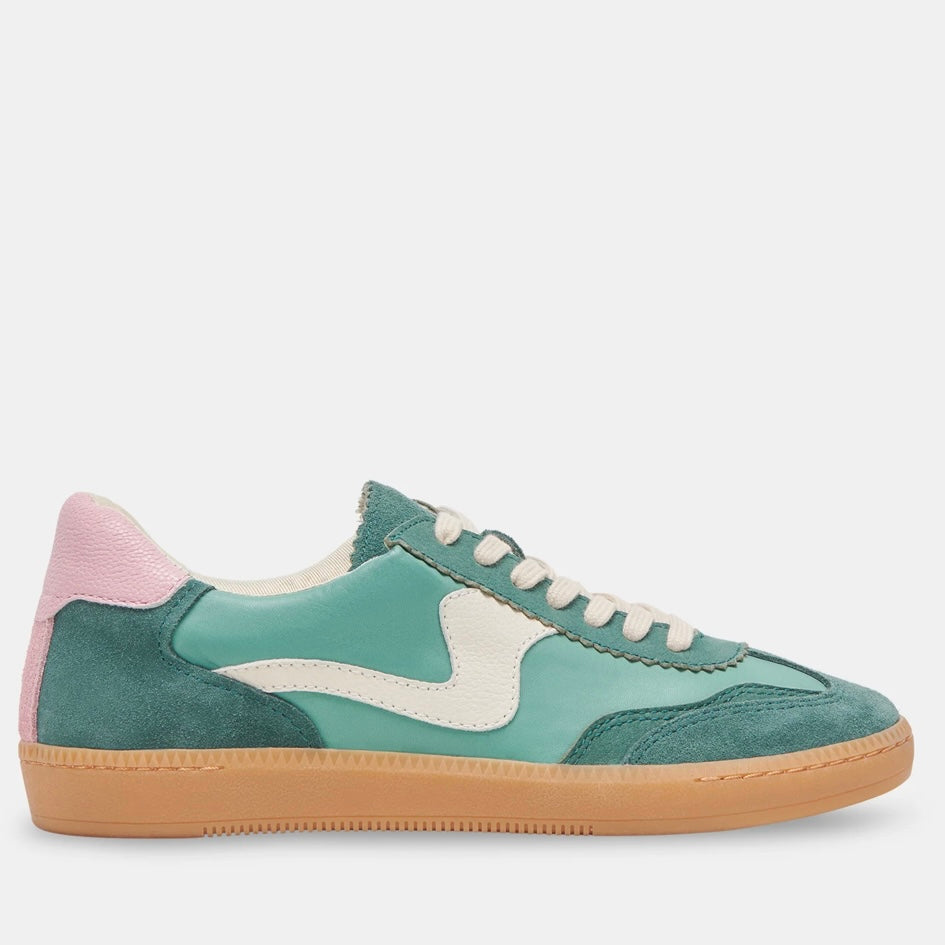 Notice Sneakers in Green Suede