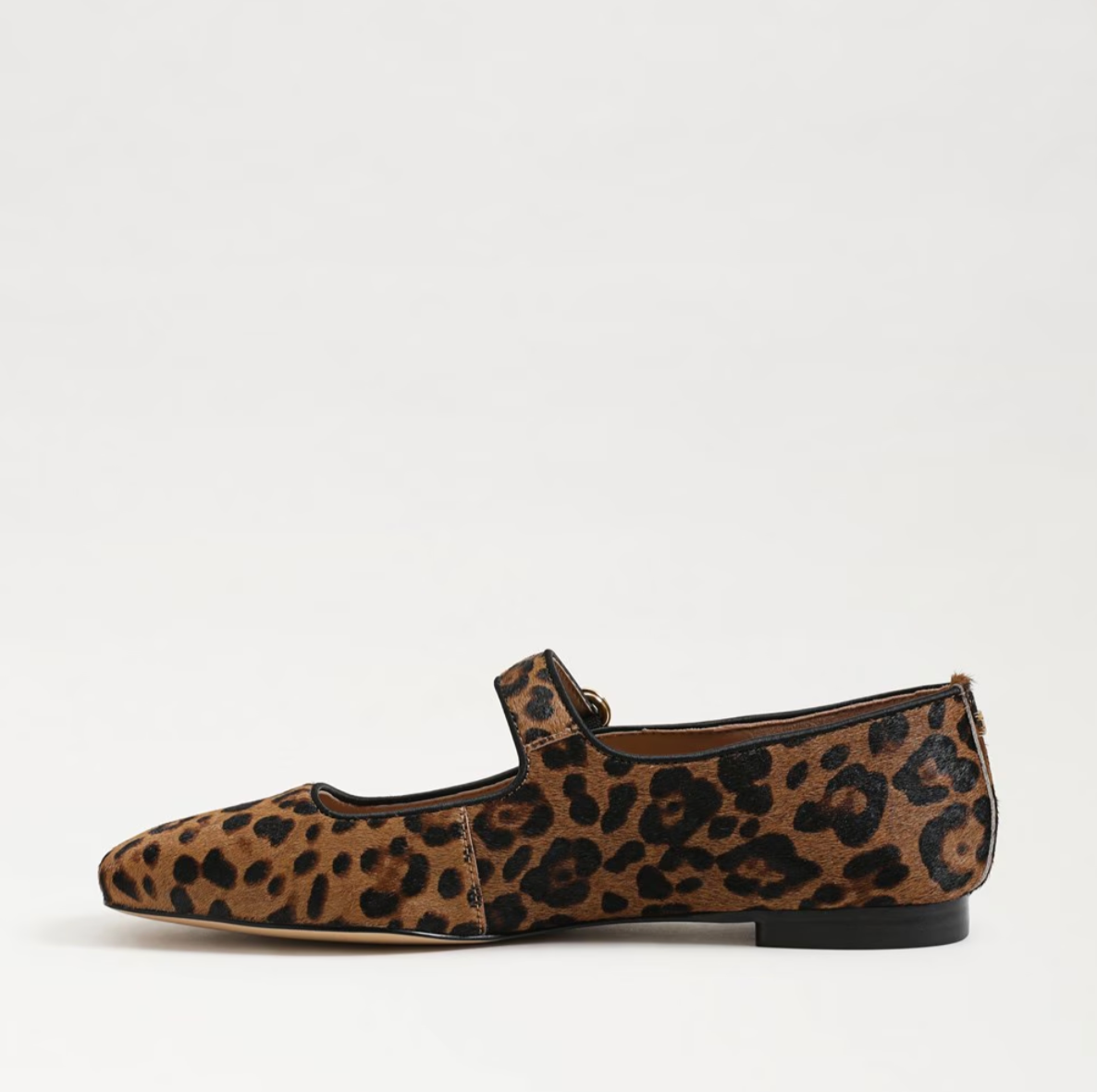 Michaela Mary Jane Flat in Leopard