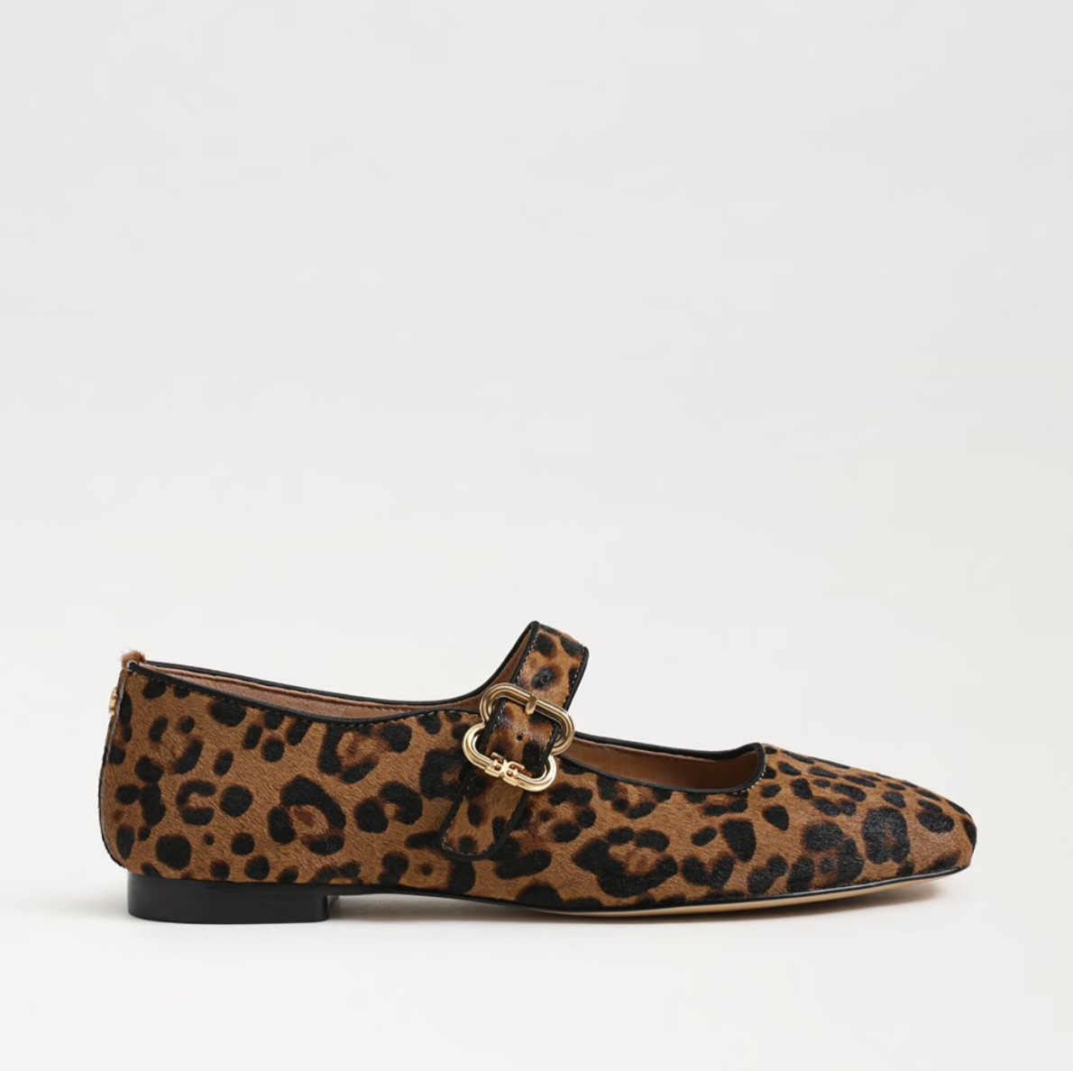 Michaela Mary Jane Flat in Leopard