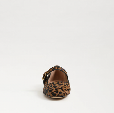 Michaela Mary Jane Flat in Leopard