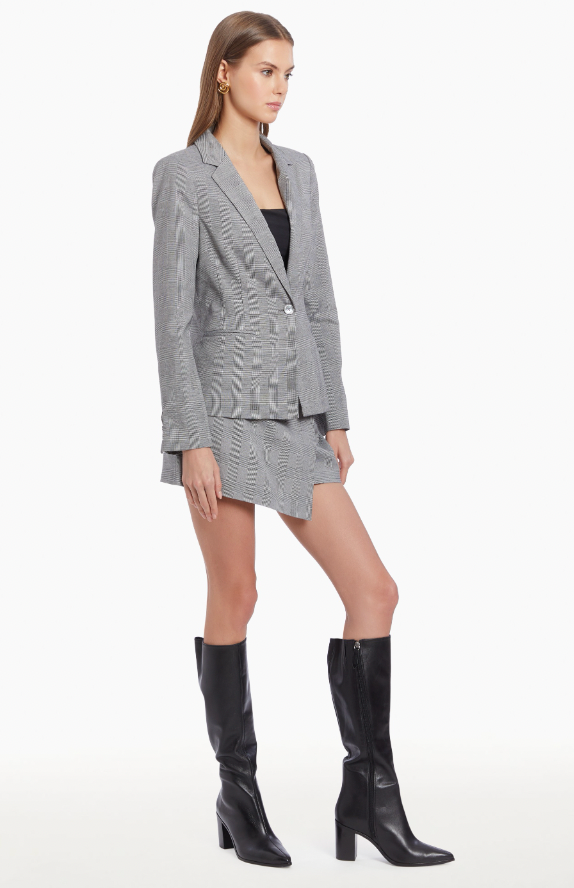 Mecer Blazer in Business Plaid