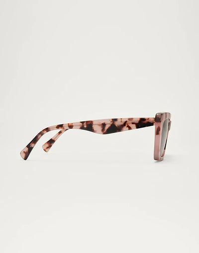 Feel Good Sunglasses in Rose Quartz Grey