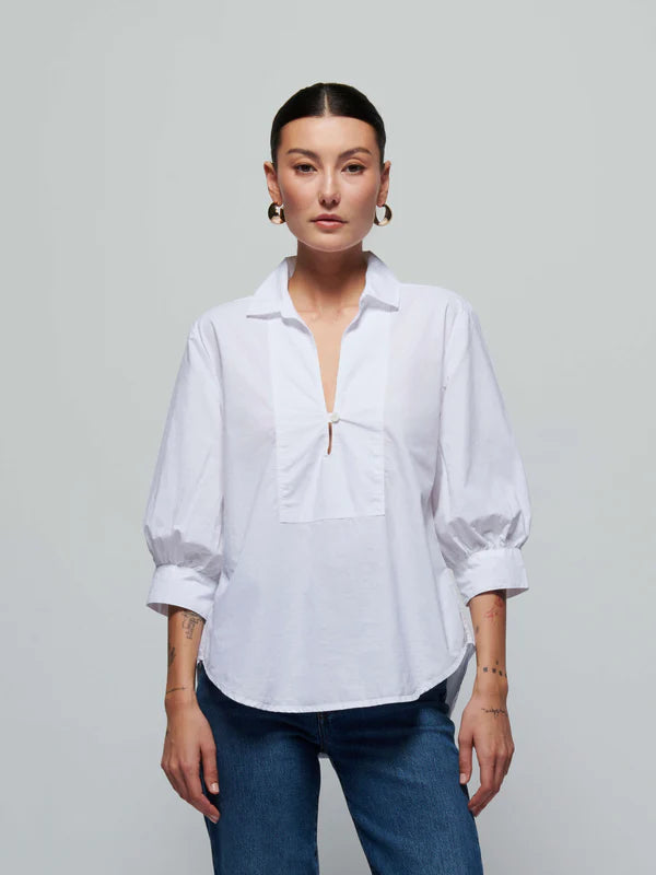 Everlee Shirt in Optic White