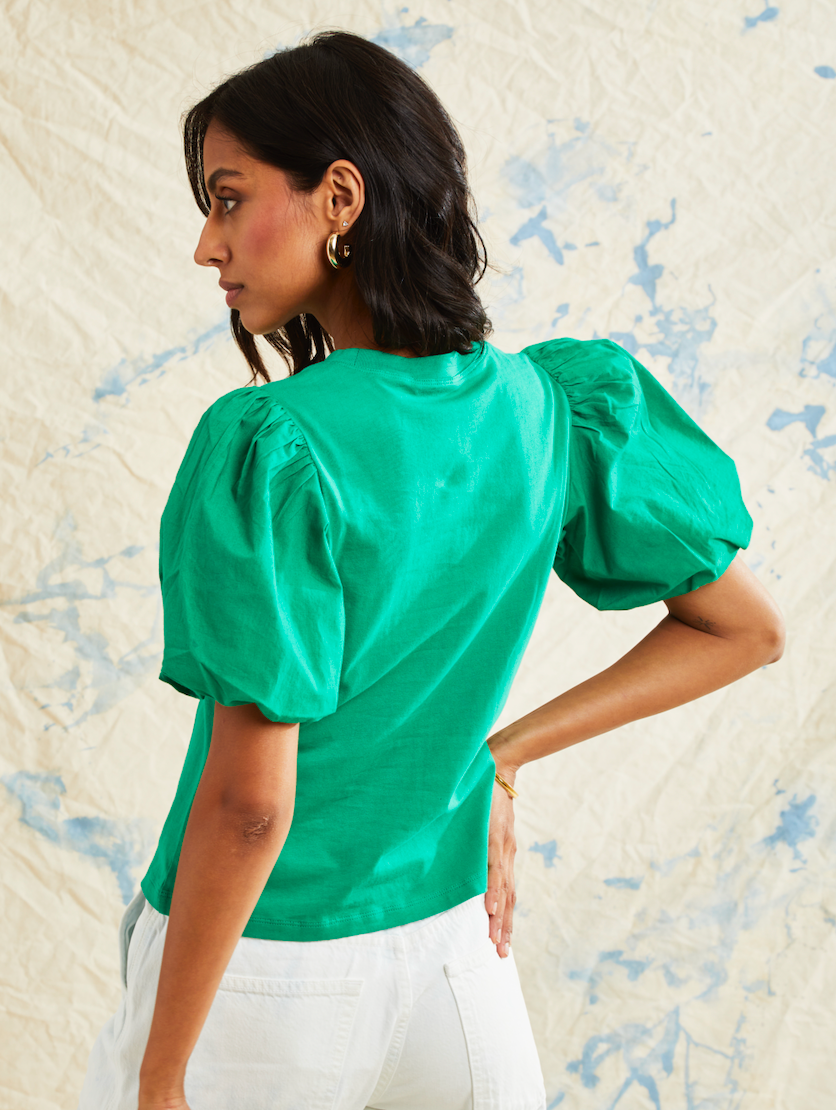 Lali Tee in Green Paradise