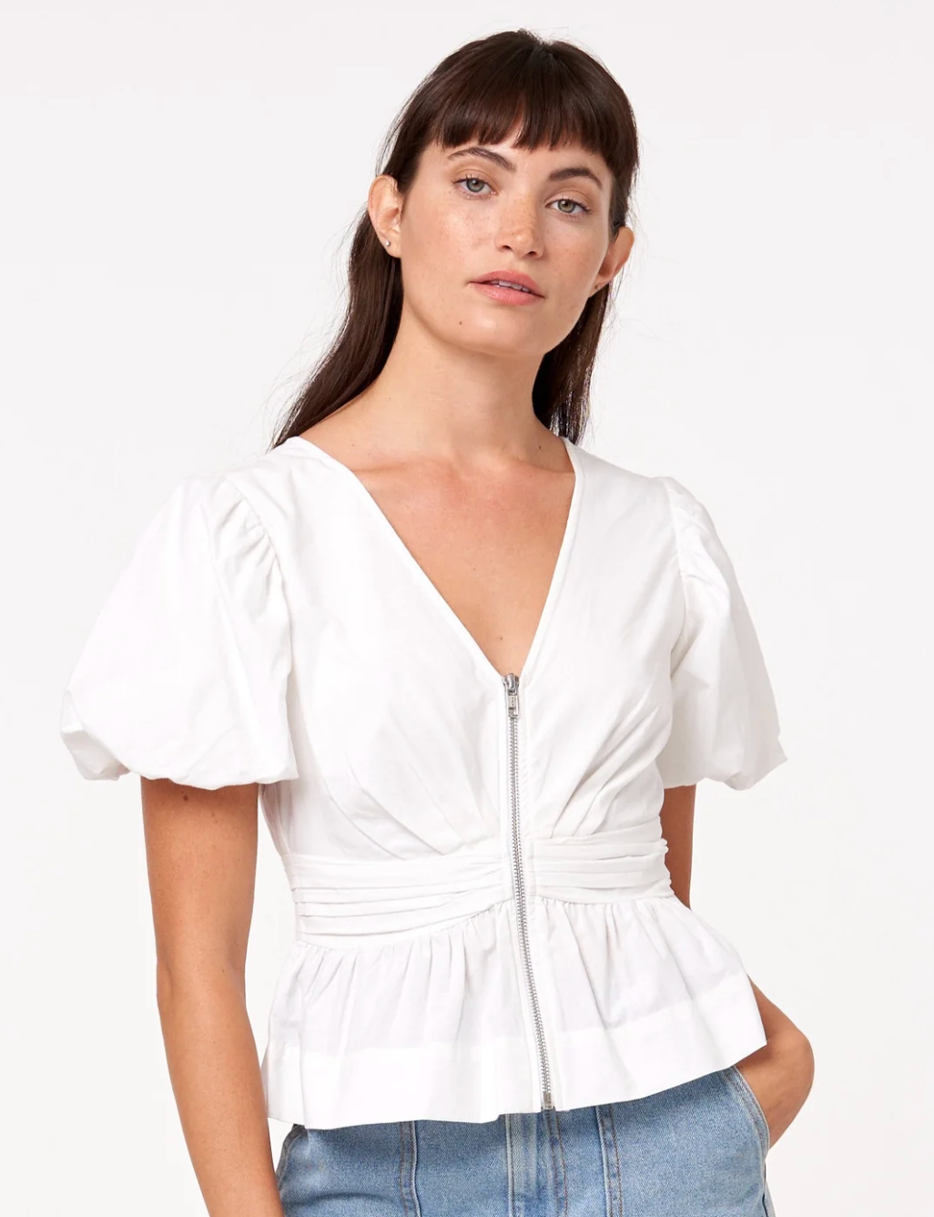 Wilma Top in White
