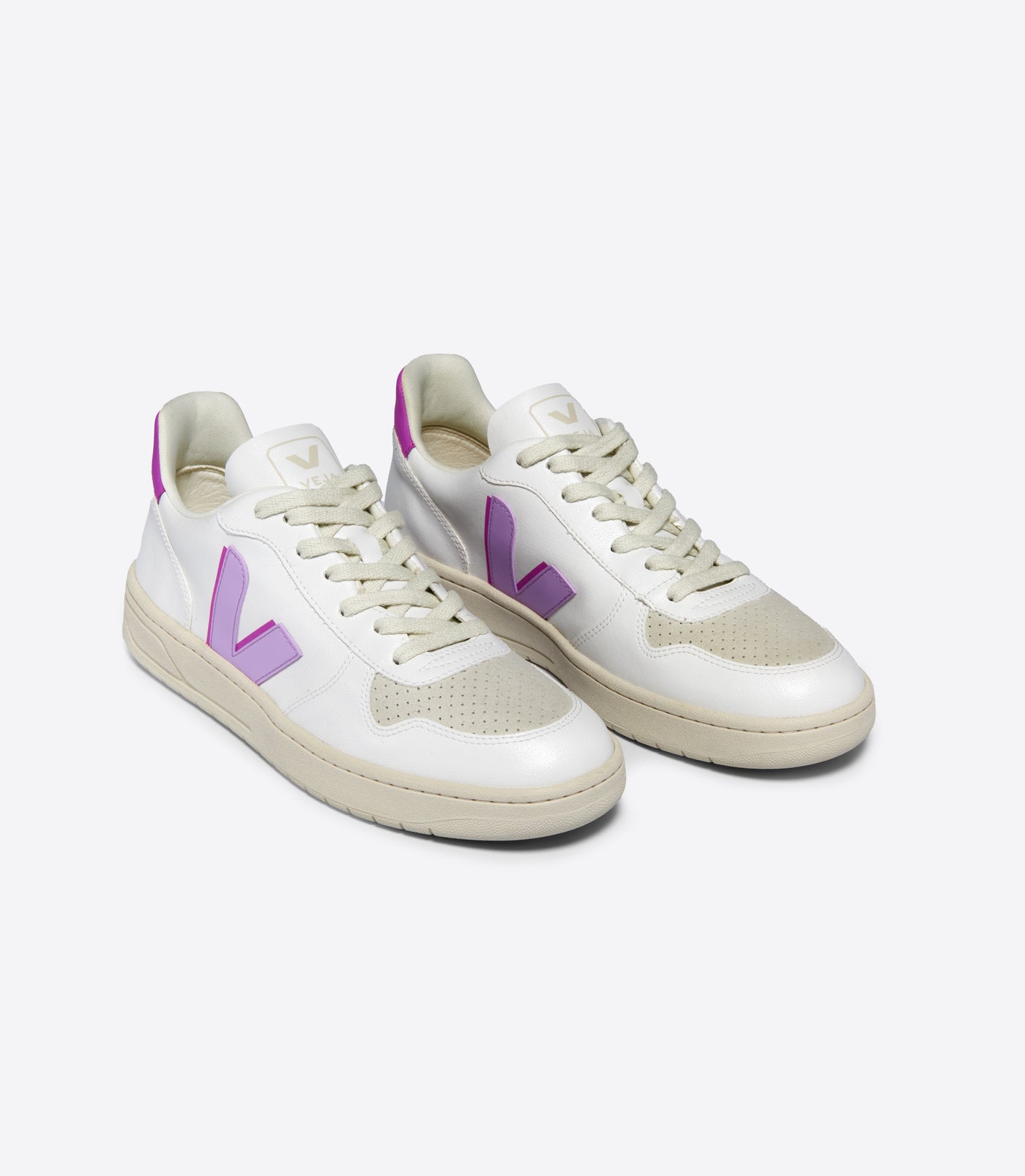 V-10 Sneakers in White Orchid Ultraviolet