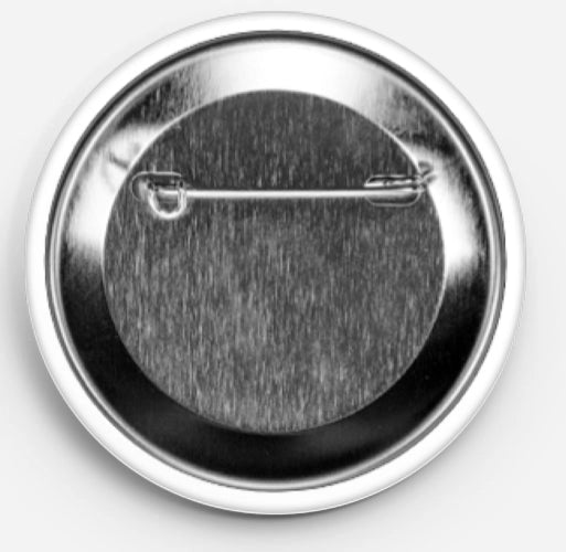 “Tiger Bait” Game Day Button in White