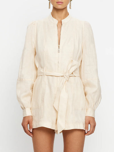 Ada Playsuit in Cream