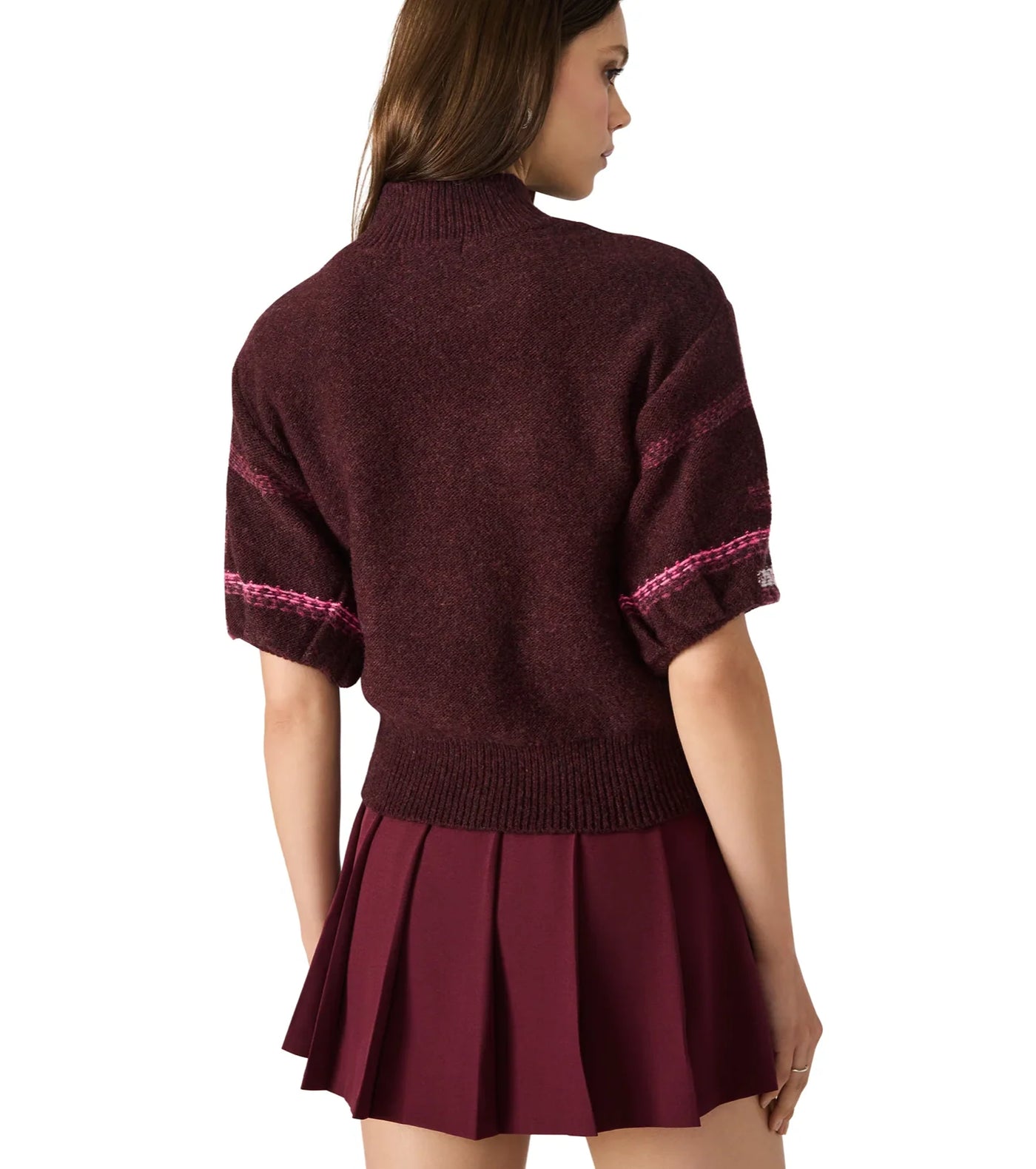 Ketra Sweater in Wine