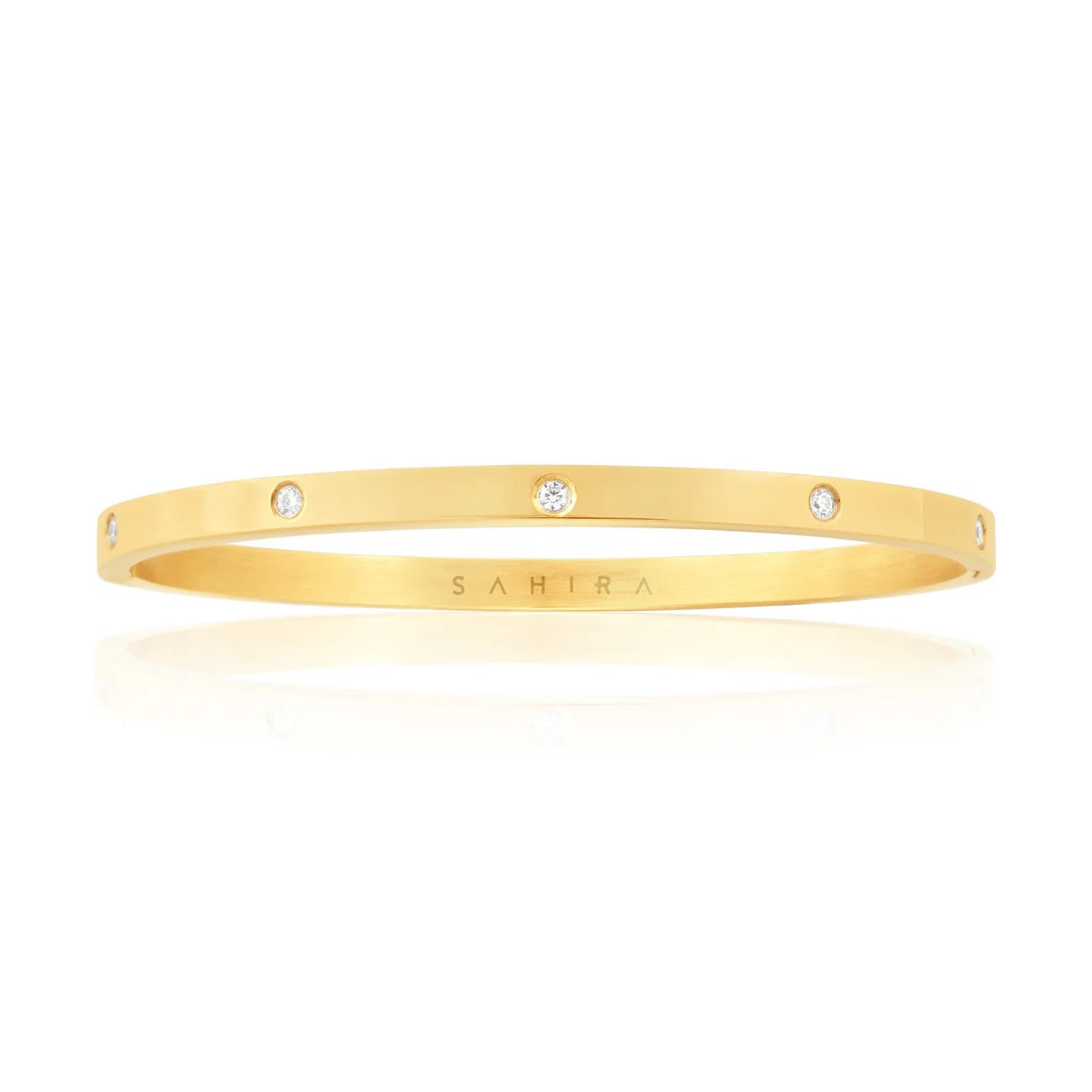 Elise Eternity Bracelet in Gold