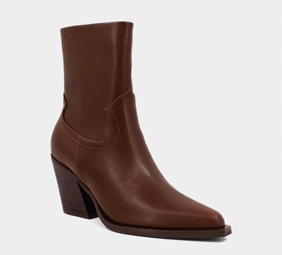 Victoria Boots in Cognac