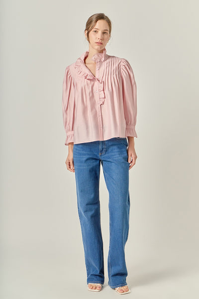 Lou Blouse in Pink