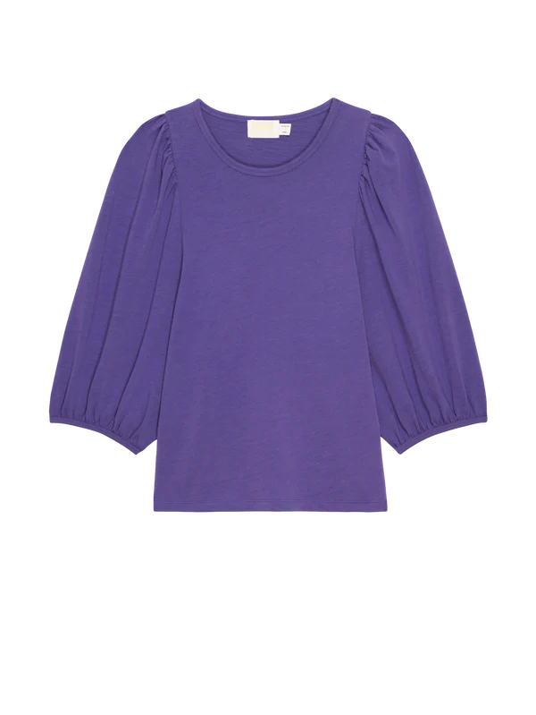 Evita Top in Bright Violet