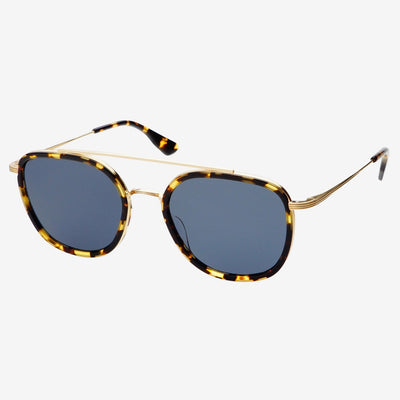 Weston Sunglasses in Yellow Tortoise/Gray