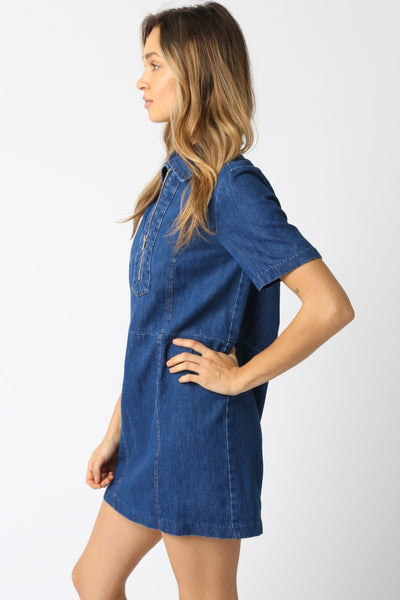 Lydia Denim Dress in Denim