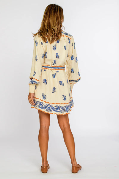 Tara Dress in Handkerchief Ivory
